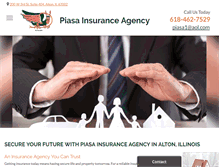 Tablet Screenshot of piasainsurance.com